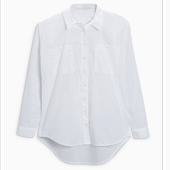 NWOT Women’s next Button Down Casual White Shirt - Picture 1 of 8